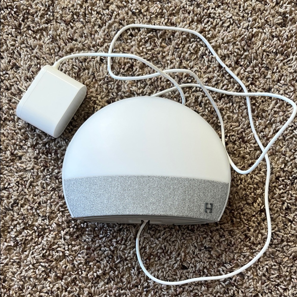 White and gray hatch alarm